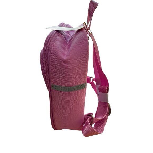 LEGO Brick Small Backpack Zipper Adjustable Snack Toy School Bag Pink Lavender - Picture 4 of 14